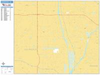 Lakewood Wall Map Zip Code
