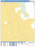 Milpitas Wall Map Zip Code