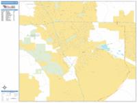 Pleasanton Wall Map