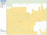 Rancho Cucamonga Wall Map Zip Code