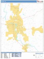 Redding Wall Map