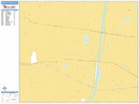 South Gate Wall Map Zip Code
