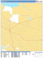 Sunnyvale Wall Map Zip Code