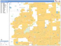 Broomfield Wall Map Zip Code