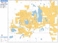 Loveland Wall Map Zip Code