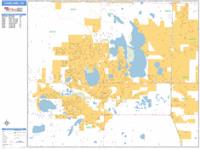 Loveland Wall Map Zip Code