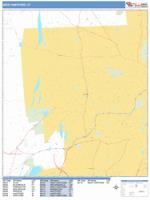 West Hartford Wall Map Zip Code