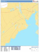 West Haven Wall Map Zip Code