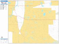 Brandon Wall Map Zip Code