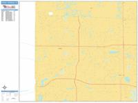 Coral Springs Wall Map Zip Code