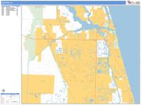 Jupiter Wall Map Zip Code