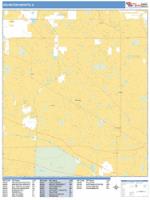 Arlington Heights Wall Map Zip Code