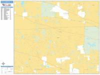 Schaumburg Wall Map Zip Code