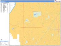 Lenexa Wall Map Zip Code