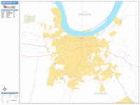 Owensboro Wall Map Zip Code