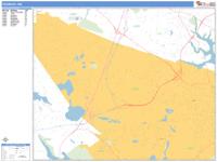 Peabody Wall Map Zip Code