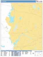 Waltham Wall Map Zip Code