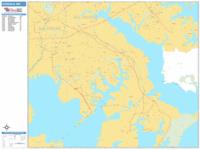 Dundalk Wall Map Zip Code