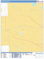 Farmington Hills Wall Map Zip Code