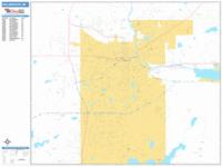 Kalamazoo Wall Map Zip Code