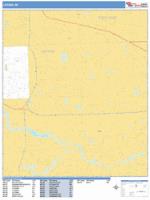Livonia Wall Map Zip Code