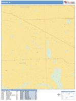 Redford Wall Map Zip Code