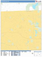 Rochester Hills Wall Map Zip Code