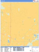 Blaine Wall Map Zip Code