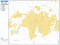 Gastonia Wall Map