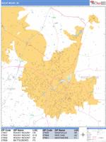 Rocky Mount Wall Map