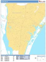 Wilmington Wall Map Zip Code