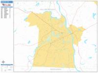 Nashua Wall Map Zip Code