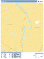 Passaic Wall Map Zip Code