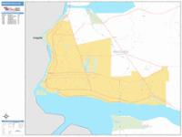 Niagara Falls Wall Map Zip Code
