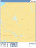 Cleveland Heights Wall Map Zip Code
