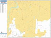 Kettering Wall Map Zip Code