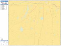 Parma Wall Map Zip Code