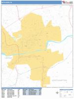 Bethlehem Wall Map Zip Code