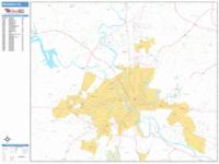 Reading Wall Map Zip Code