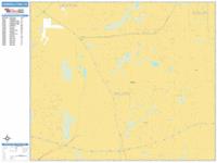 Carrollton Wall Map Zip Code