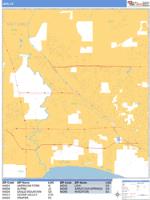 Lehi Wall Map Zip Code