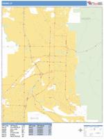 Ogden Wall Map Zip Code