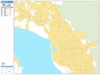 Orem Wall Map Zip Code