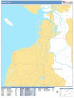 Everett Wall Map Zip Code