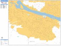 Kennewick Wall Map Zip Code