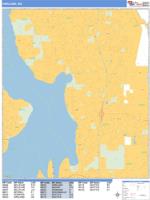 Kirkland Wall Map Zip Code