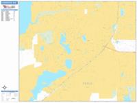 Lakewood Wall Map Zip Code