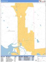 Marysville Wall Map Zip Code