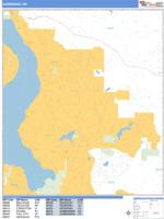 Sammamish Wall Map Zip Code