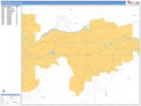 Spokane Valley Wall Map